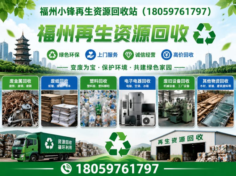 台江区福州再生资源回收展示图
